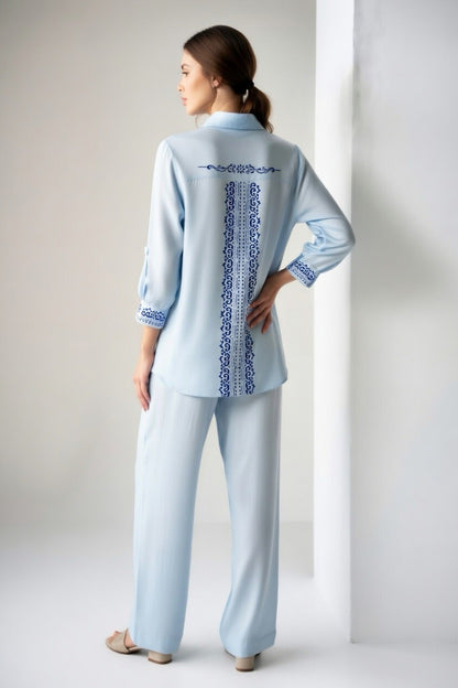 Powder Blue Co-Ord Set
