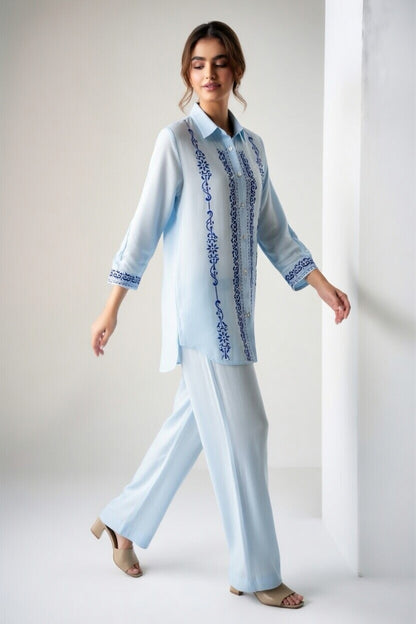 Powder Blue Co-Ord Set